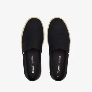 Toms | Shoes | Toms Black Loafers Slipons Casual Comfort  display picture 2
